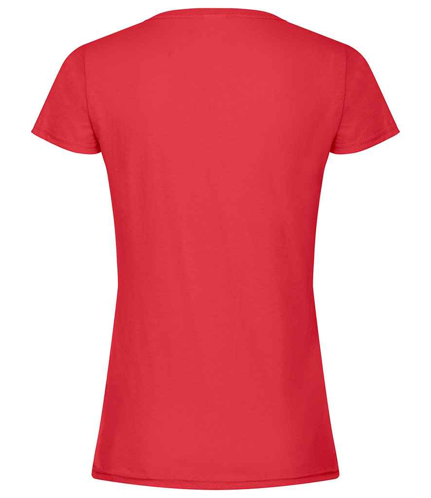 Fruit of the Loom Lady Fit Original T-Shirt | Red - Lancashire Teamwear