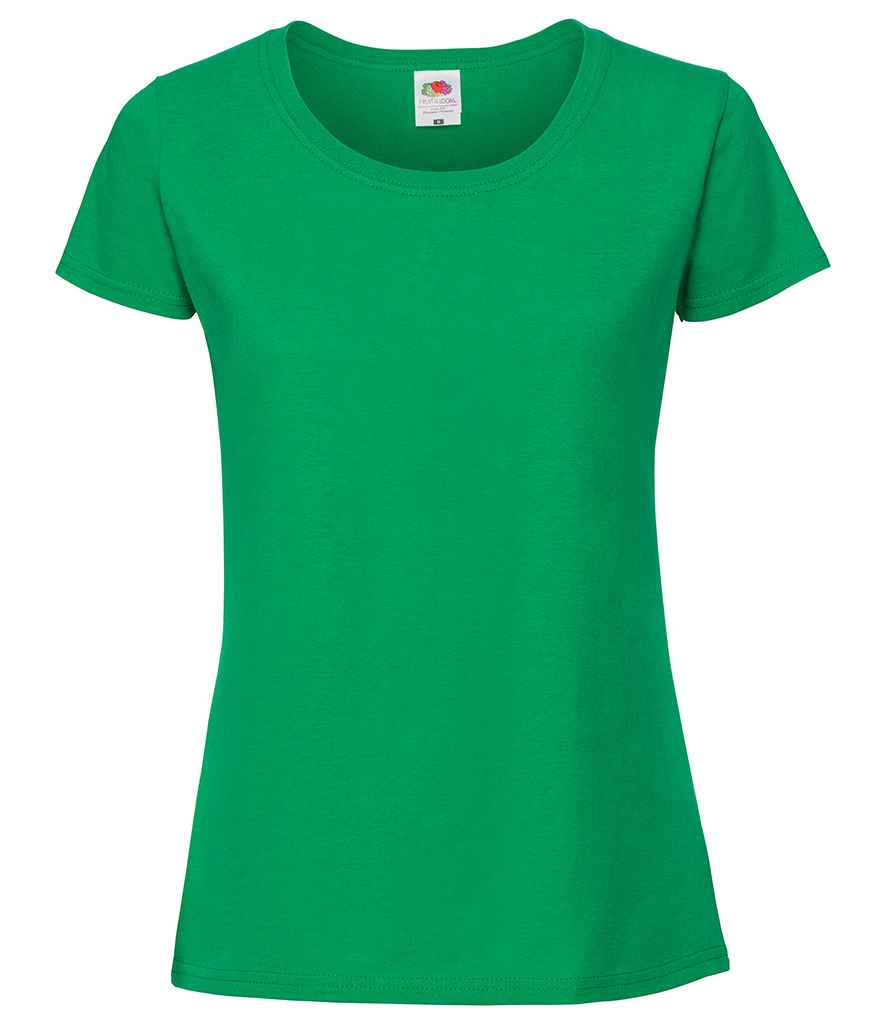Fruit of the Loom Ladies Iconic 195 T-Shirt | Kelly Green Kelly Green