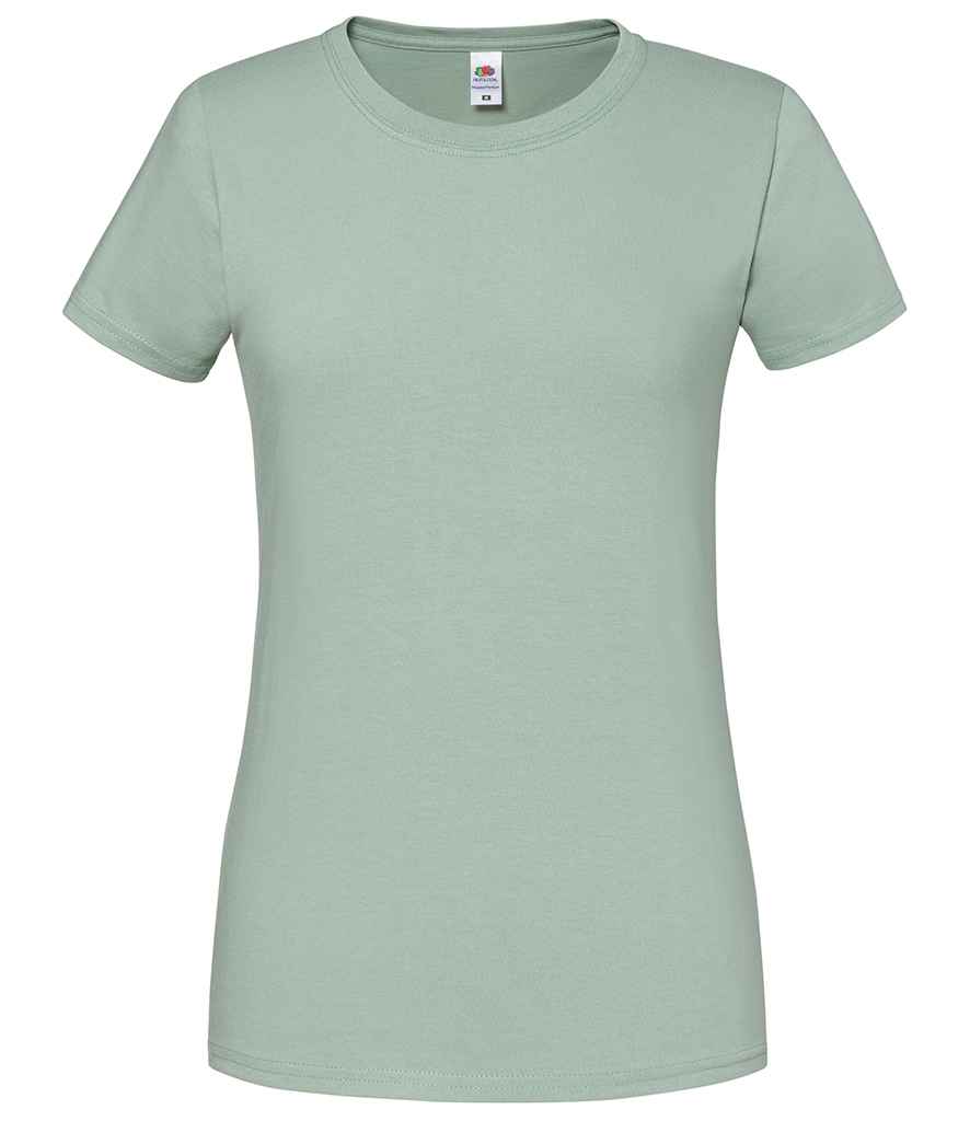 Fruit of the Loom Ladies Iconic 195 T-Shirt | Sage Sage