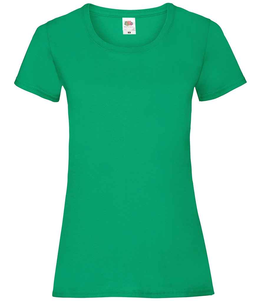 Fruit of the Loom Lady Fit Value T-Shirt | Kelly Green Kelly Green