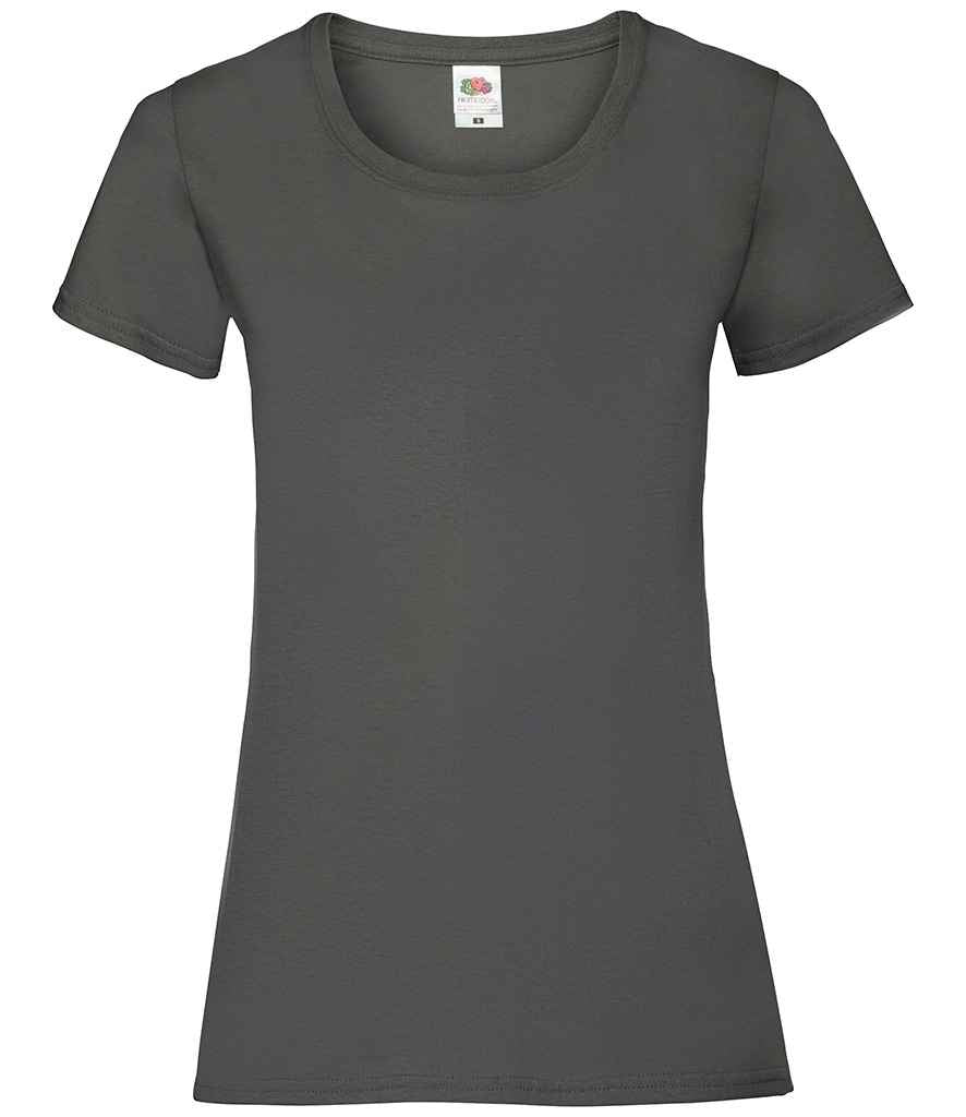 Fruit of the Loom Lady Fit Value T-Shirt | Light Graphite Light Graphite