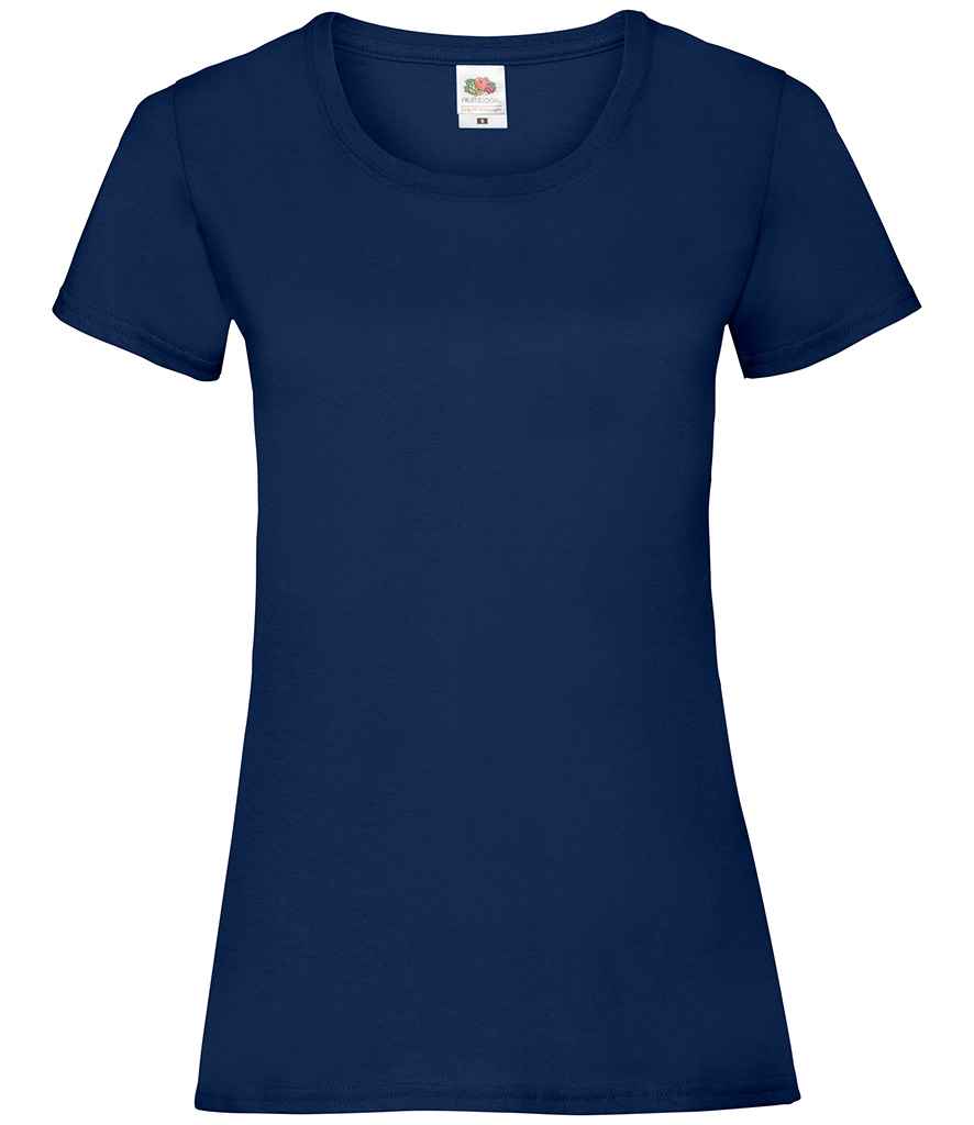 Fruit of the Loom Lady Fit Value T-Shirt | Navy Navy