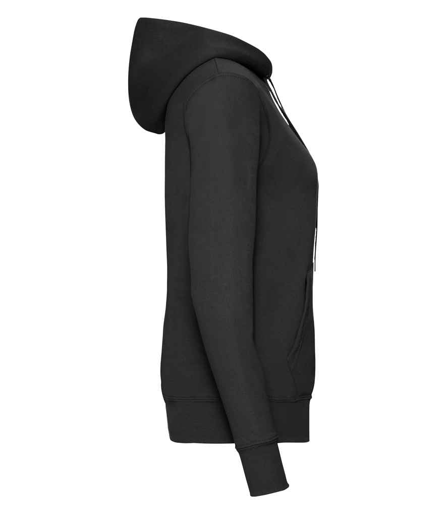 Fruit of the Loom Classic Lady Fit Hooded Sweatshirt | Black - Lancashire Teamwear