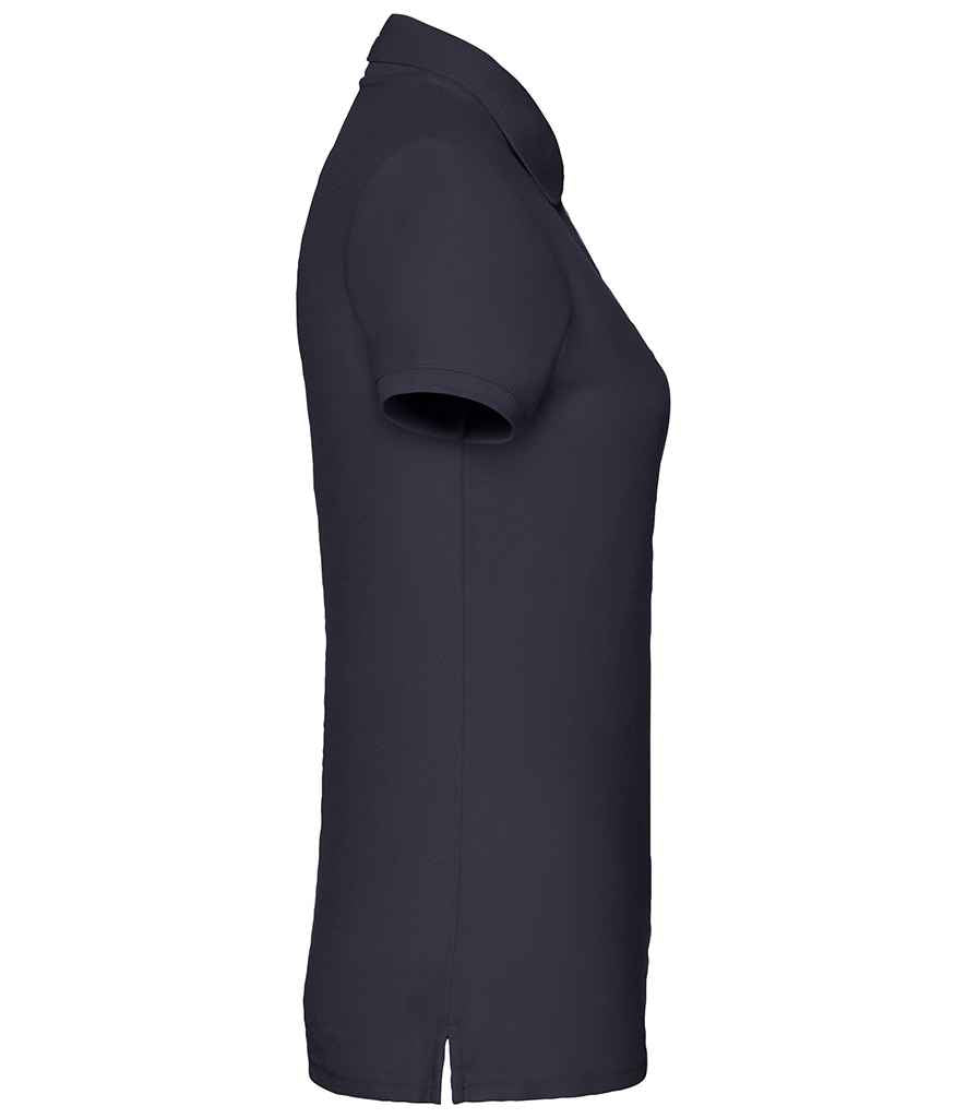 Fruit of the Loom Lady Fit Piqué Polo Shirt | Deep Navy - Lancashire Teamwear