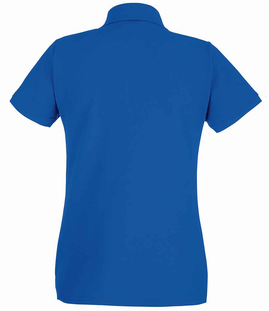 Fruit of the Loom Lady-Fit Premium Cotton Piqué Polo Shirt | Royal Blue - Lancashire Teamwear