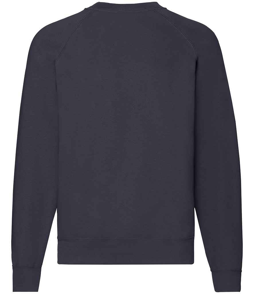 Fruit of the Loom Classic Raglan Sweatshirt | Deep Navy - Lancashire Teamwear
