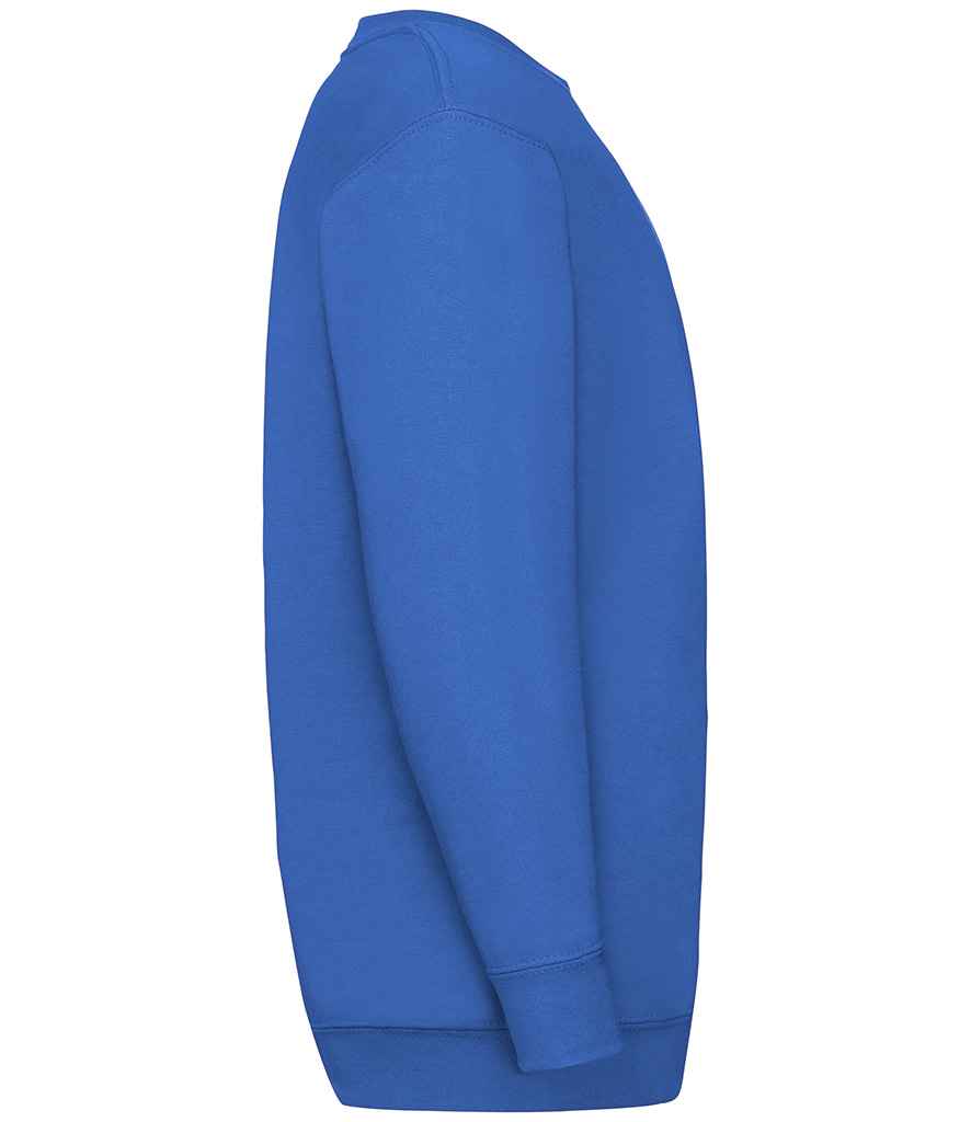 Fruit of the Loom Kids Classic Drop Shoulder Sweatshirt | Royal Blue - Lancashire Teamwear