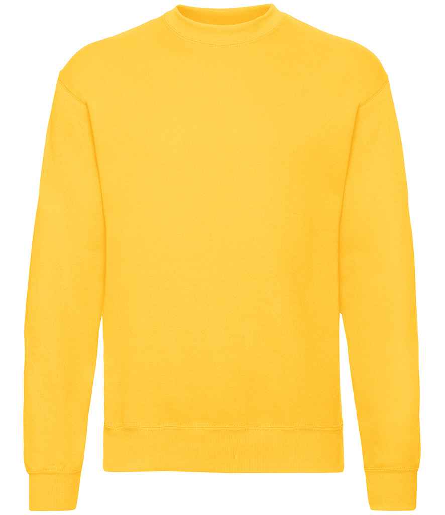 Fruit of the Loom Classic Drop Shoulder Sweatshirt | Sunflower Sunflower