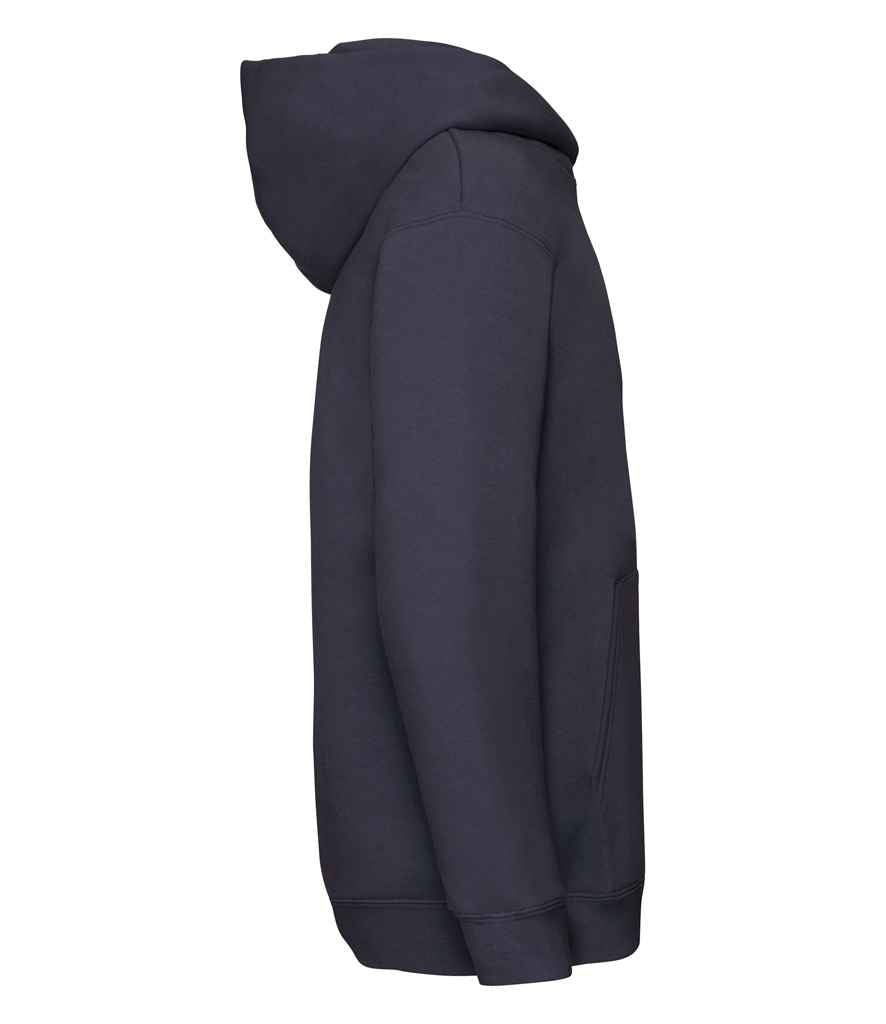 Fruit of the Loom Kids Premium Hooded Sweatshirt | Deep Navy - Lancashire Teamwear