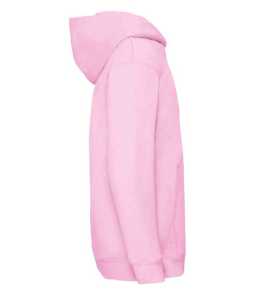 Fruit of the Loom Kids Premium Hooded Sweatshirt | Light Pink - Lancashire Teamwear