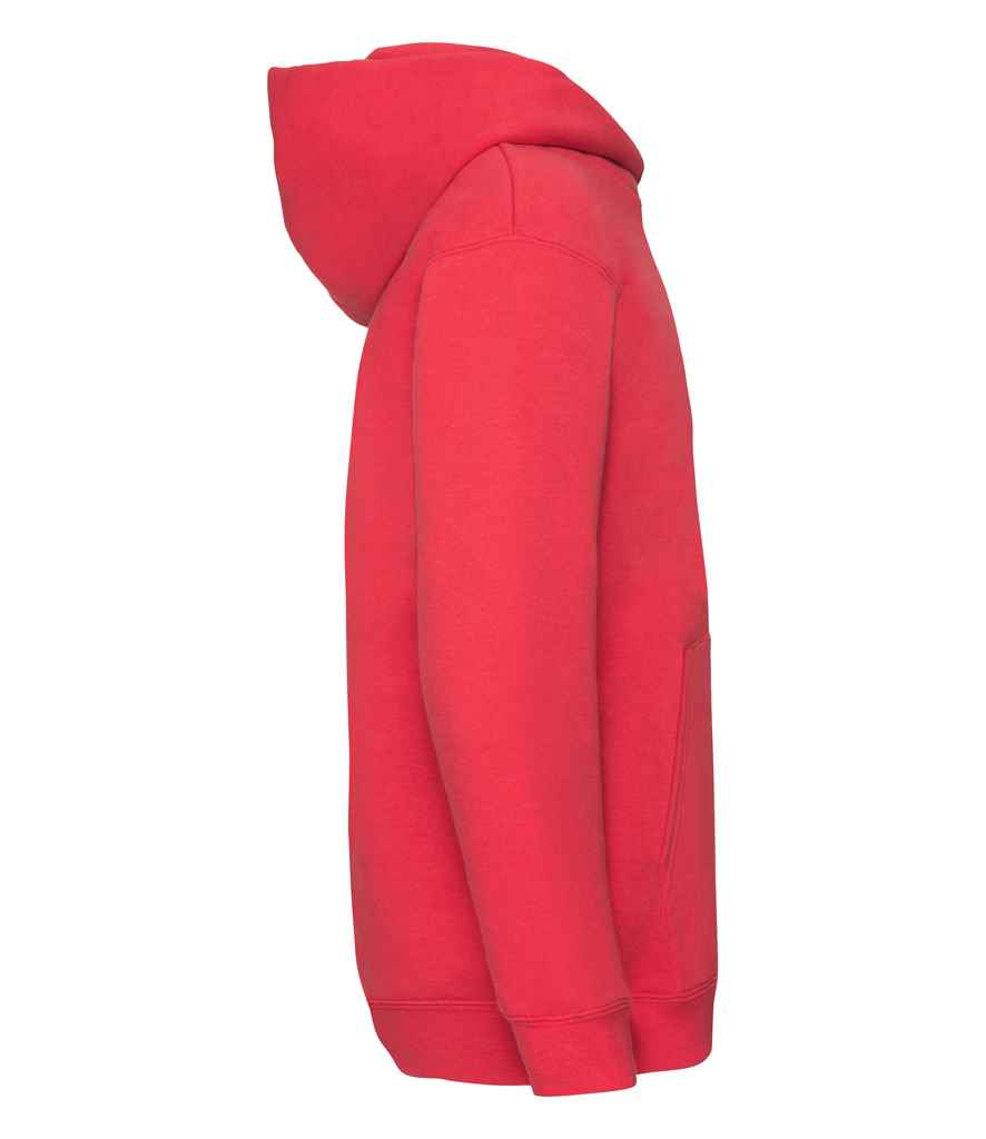 Fruit of the Loom Kids Premium Hooded Sweatshirt | Red - Lancashire Teamwear
