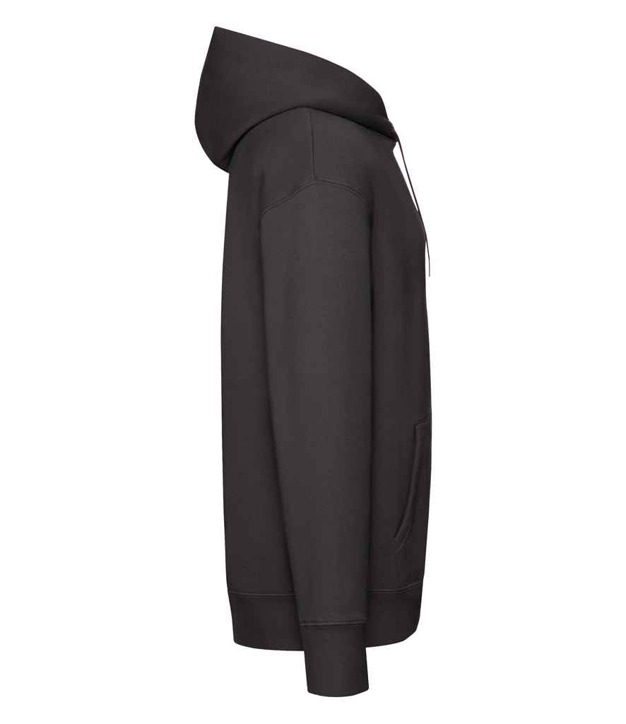 Fruit of the Loom Premium Hooded Sweatshirt | Black - Lancashire Teamwear