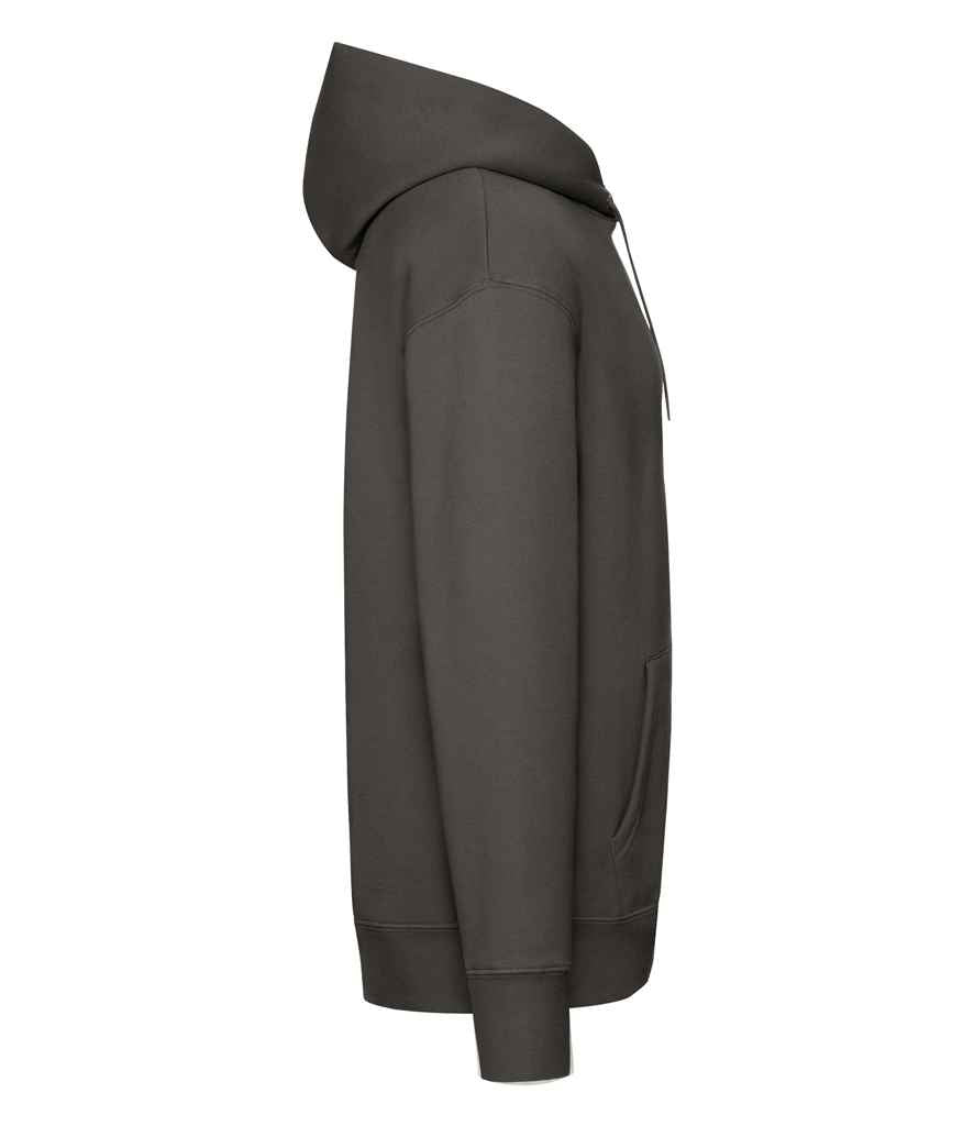 Fruit of the Loom Premium Hooded Sweatshirt | Charcoal - Lancashire Teamwear