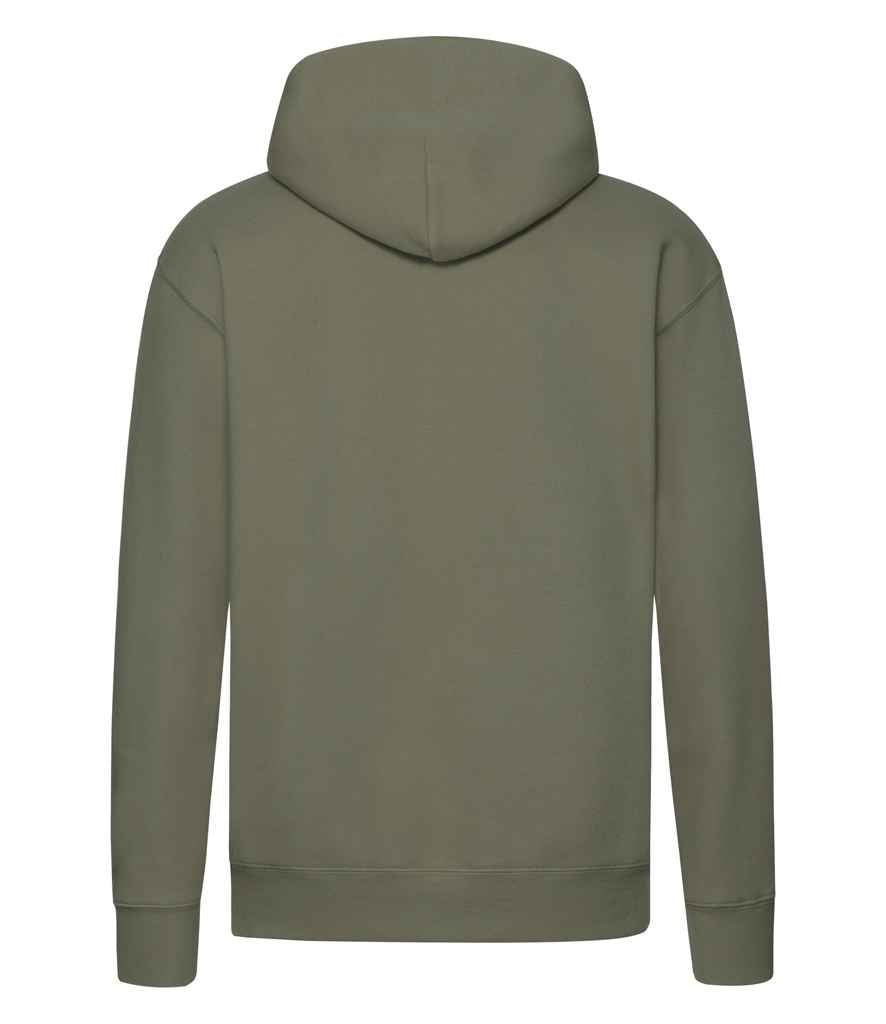 Fruit of the Loom Premium Hooded Sweatshirt | Classic Olive - Lancashire Teamwear