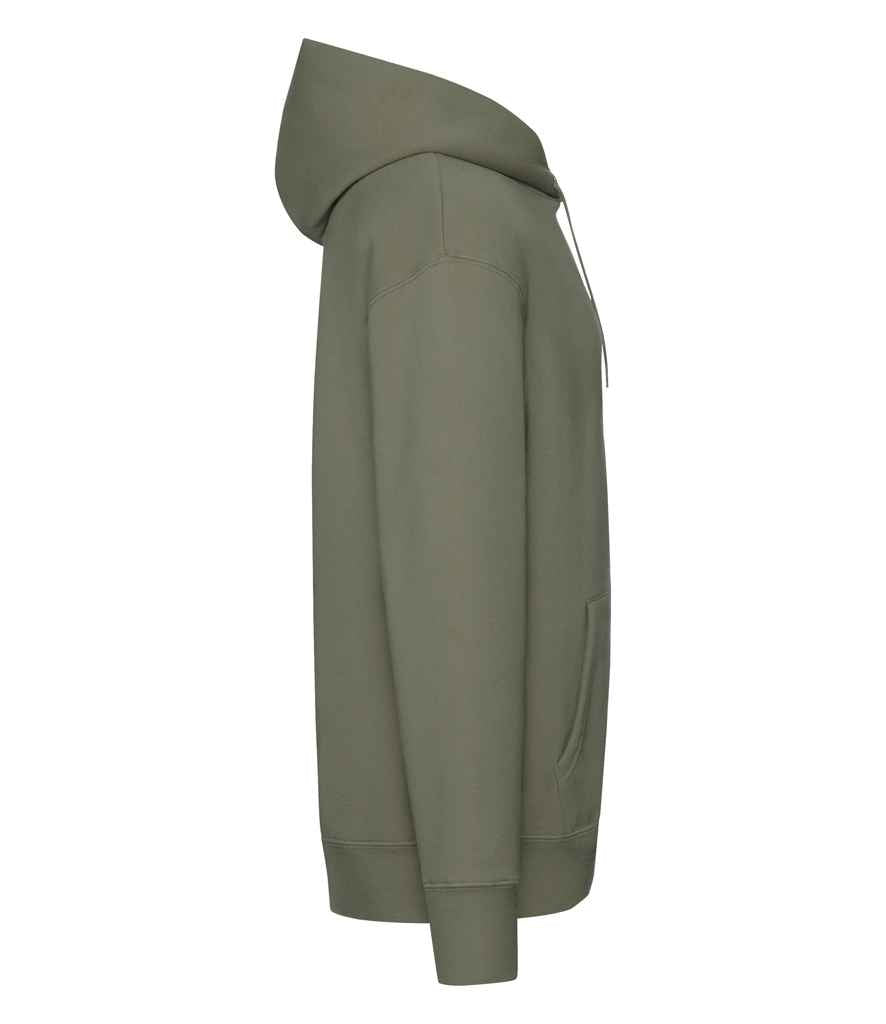 Fruit of the Loom Premium Hooded Sweatshirt | Classic Olive - Lancashire Teamwear
