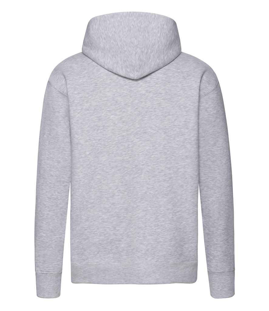 Fruit of the Loom Premium Hooded Sweatshirt | Heather Grey - Lancashire Teamwear