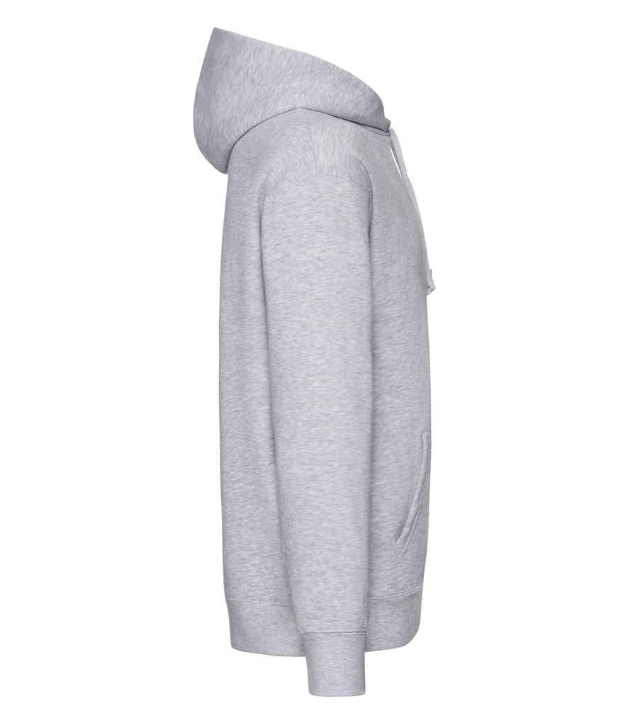 Fruit of the Loom Premium Hooded Sweatshirt | Heather Grey - Lancashire Teamwear