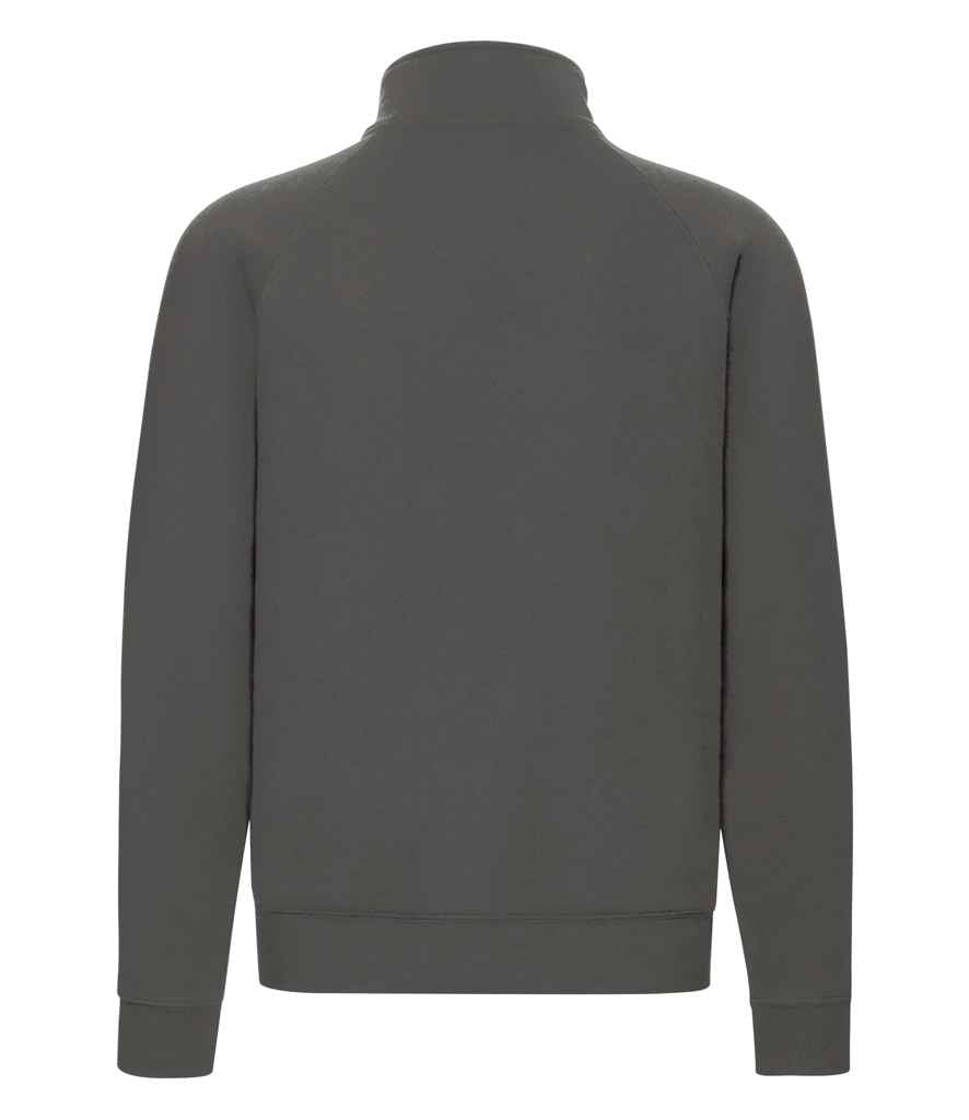 Fruit of the Loom Premium Sweat Jacket | Light Graphite Sweatshirt - Lancashire Teamwear