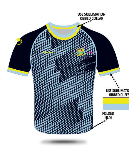 Upper Haugh CC Juniors T20 S/S Shirt - No Logo