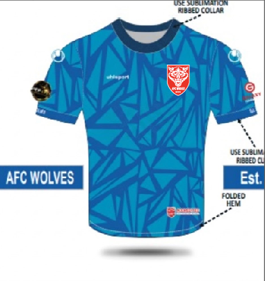 AFC Wolves Burnley Goalkeeper Shirt