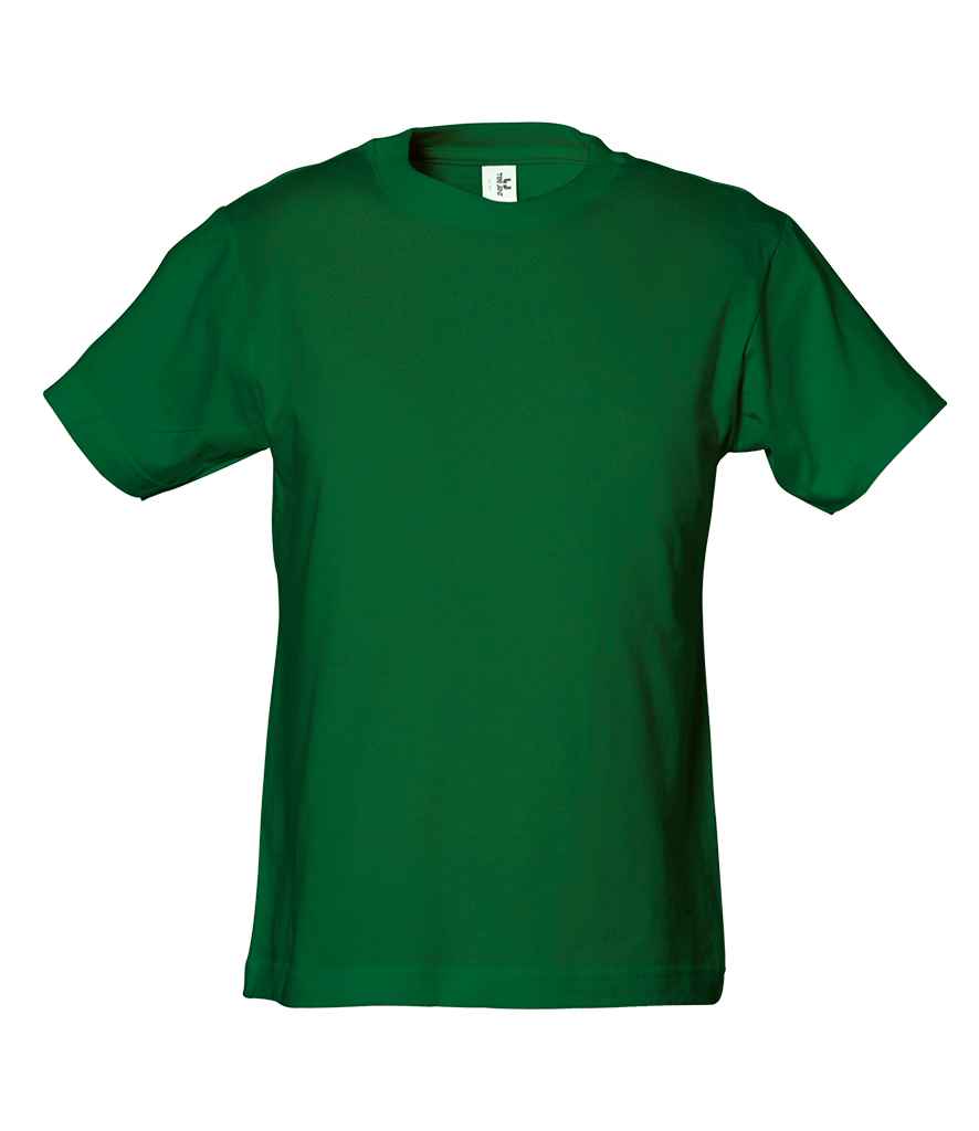 Tee Jays Kids Power T-Shirt | Forest Green - Lancashire Teamwear