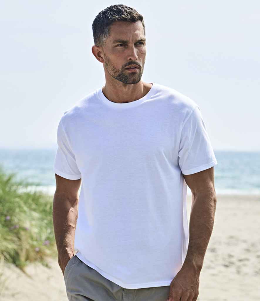 Tee Jays Unlabeled T-Shirt | White - Lancashire Teamwear