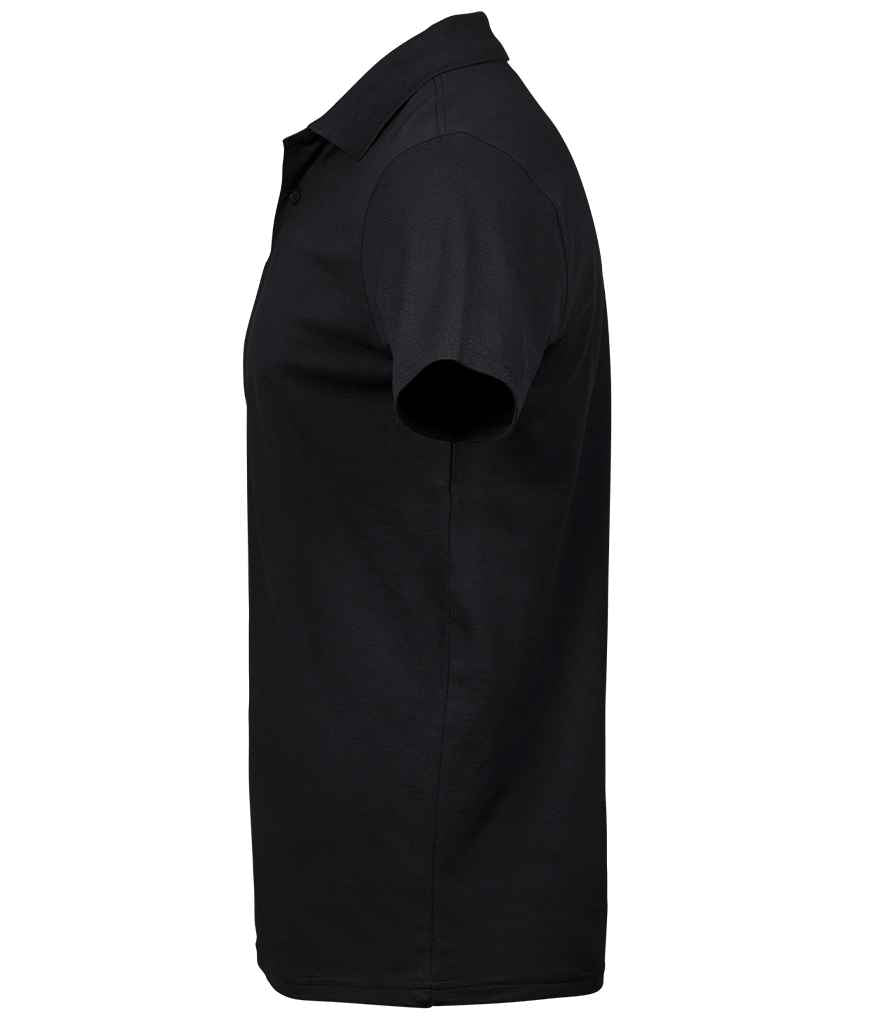 Tee Jays Power Organic Piqué Polo Shirt | Black - Lancashire Teamwear