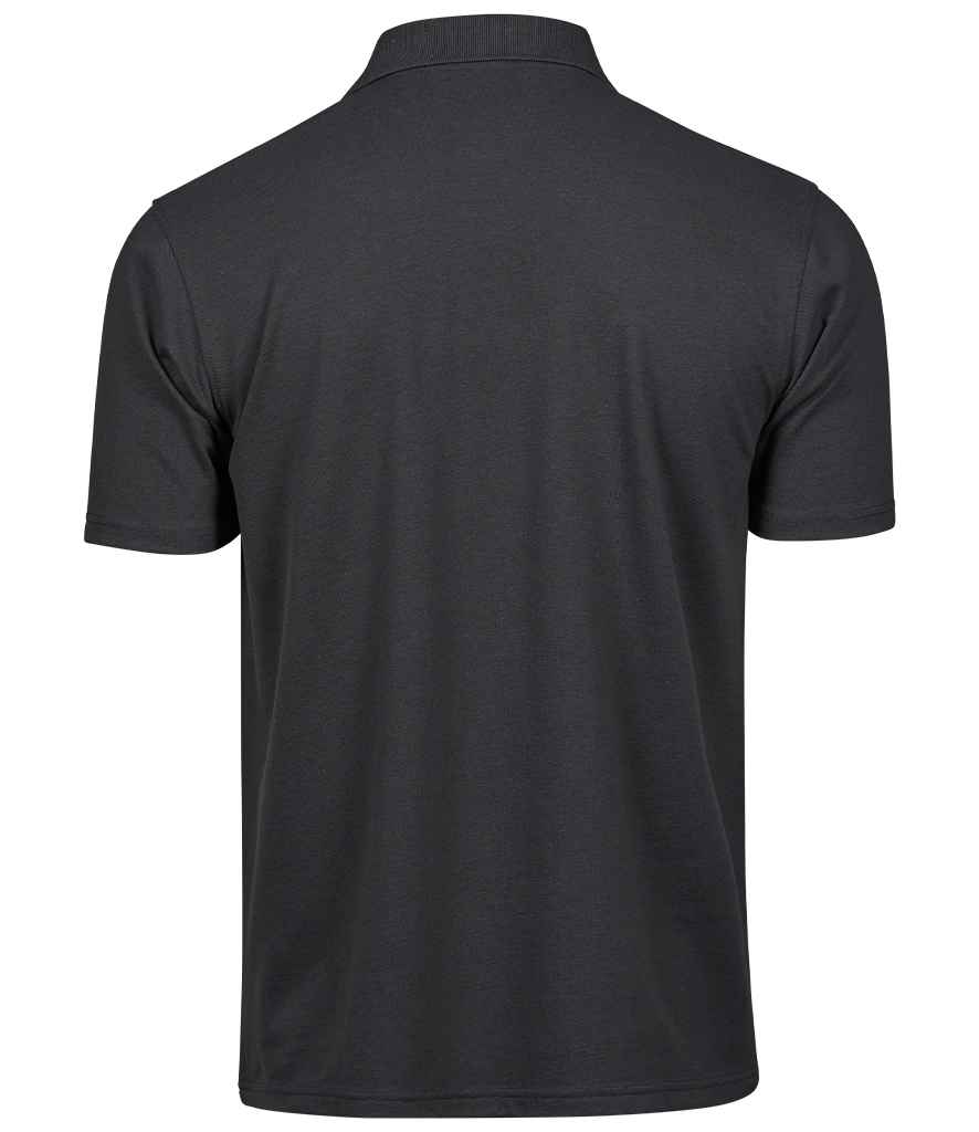 Tee Jays Power Organic Piqué Polo Shirt | Dark Grey - Lancashire Teamwear