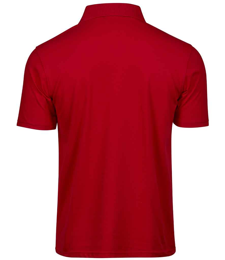 Tee Jays Power Organic Piqué Polo Shirt | Red - Lancashire Teamwear