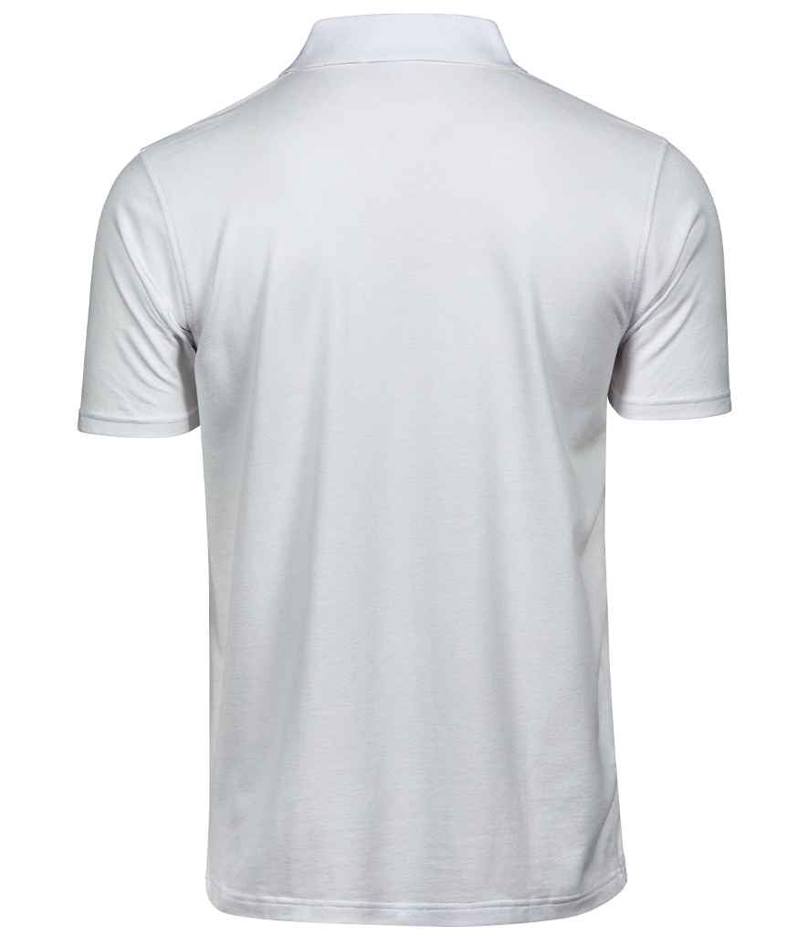 Tee Jays Power Organic Piqué Polo Shirt | White - Lancashire Teamwear