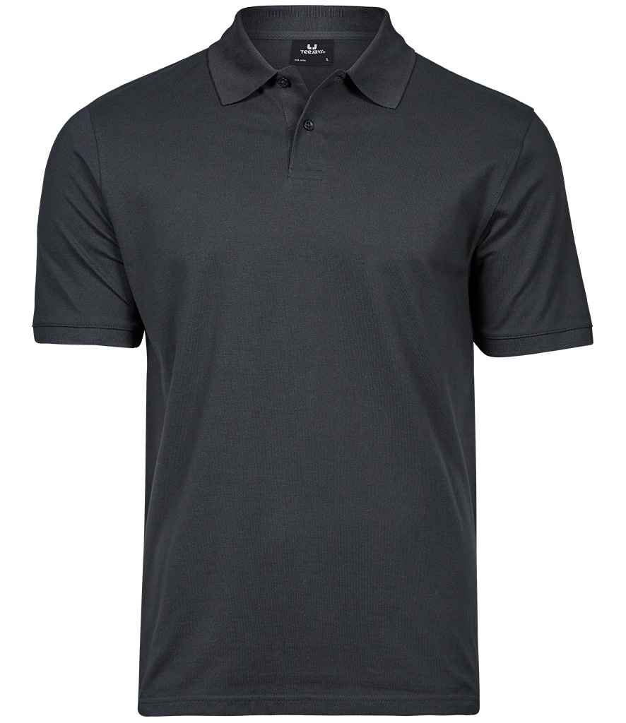 Tee Jays Heavy Cotton Piqué Polo Shirt Dark Grey
