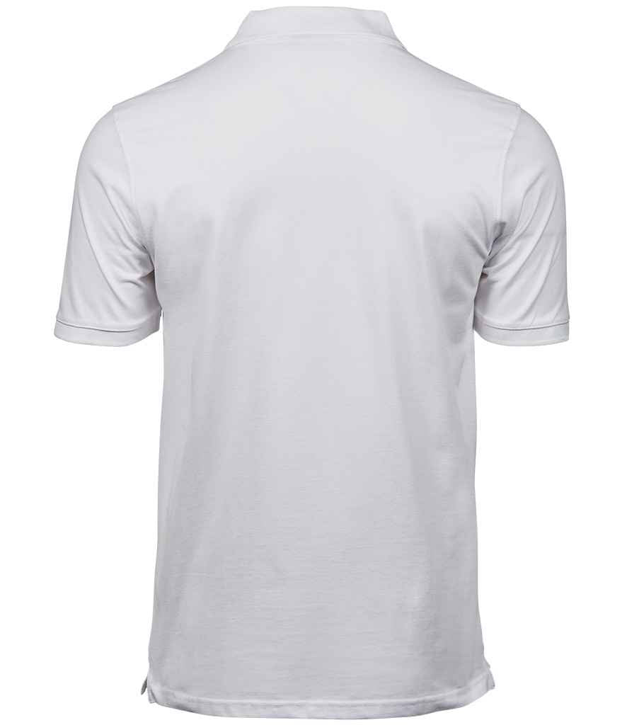 Tee Jays Heavy Cotton Piqué Polo Shirt | White - Lancashire Teamwear