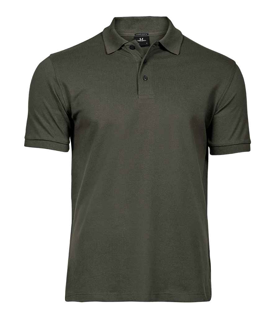 Tee Jays Luxury Stretch Piqué Polo Shirt | Deep Green Deep Green