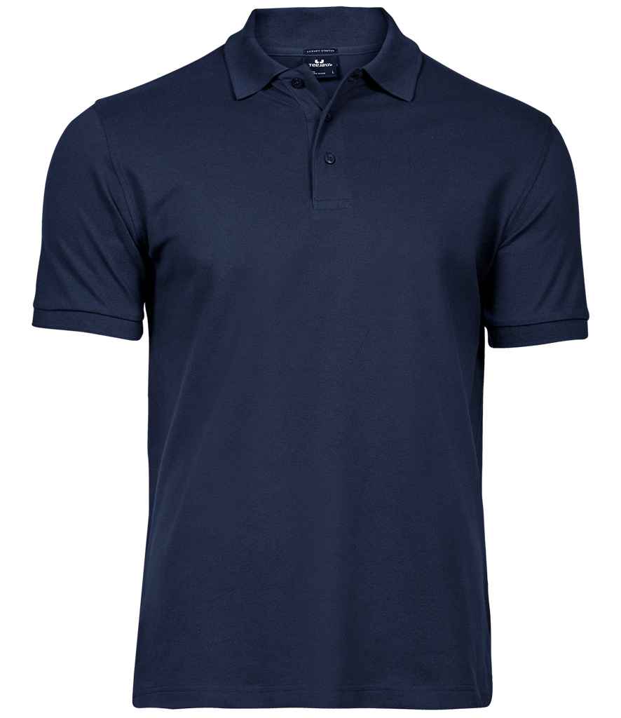 Tee Jays Luxury Stretch Piqué Polo Shirt | Navy Navy