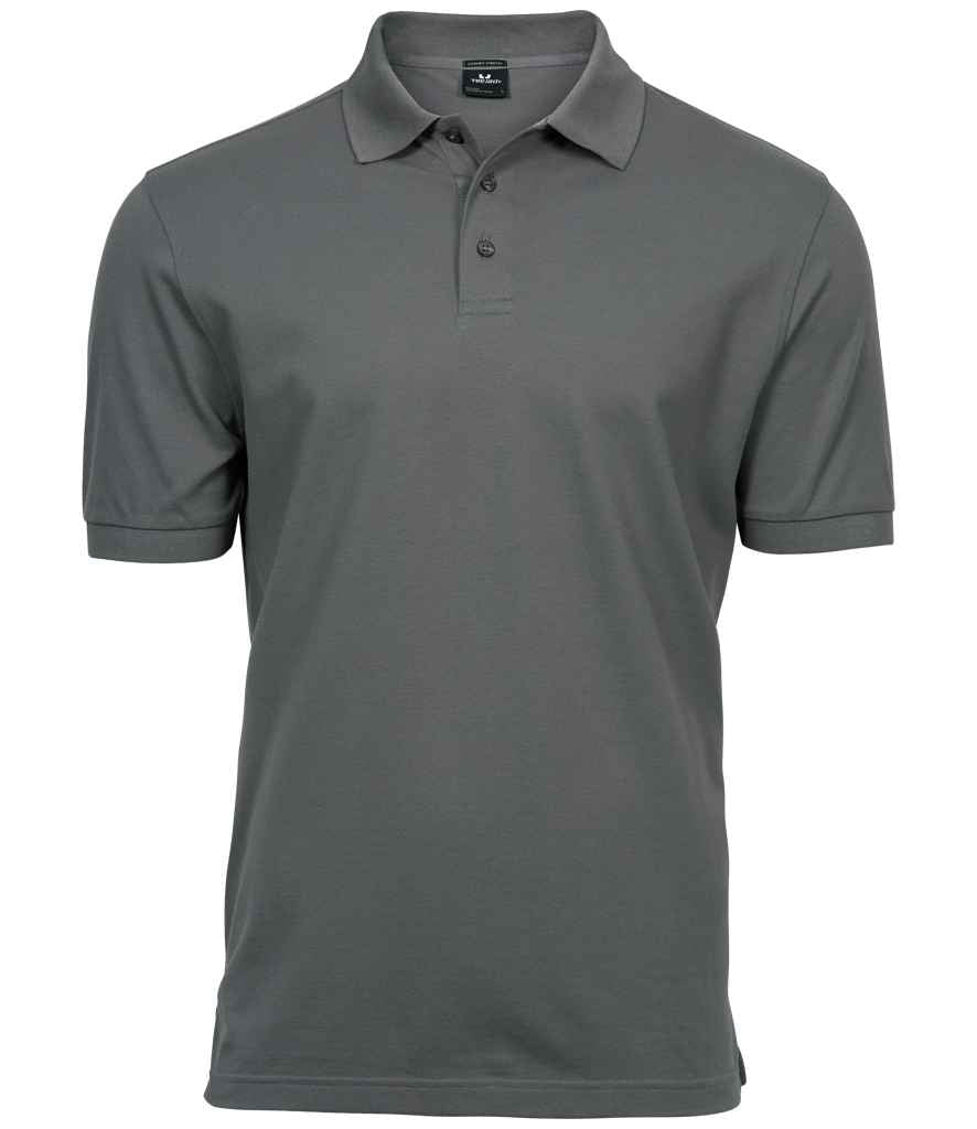 Tee Jays Luxury Stretch Piqué Polo Shirt | Powder Grey Powder Grey