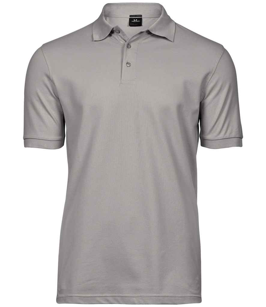 Tee Jays Luxury Stretch Piqué Polo Shirt | Stone Stone