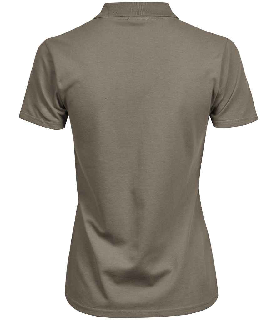 Tee Jays Ladies Luxury Stretch Polo Shirt | Clay - Lancashire Teamwear