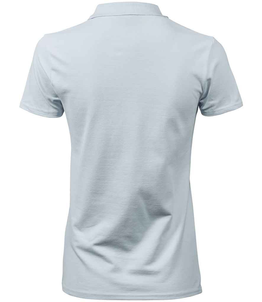 Tee Jays Ladies Luxury Stretch Polo Shirt | Ice Blue - Lancashire Teamwear