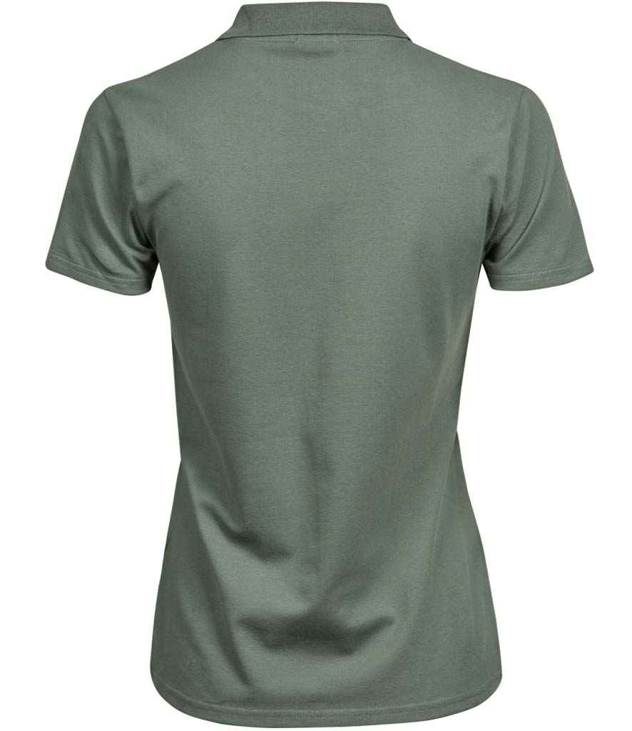 Tee Jays Ladies Luxury Stretch Polo Shirt | Leaf Green - Lancashire Teamwear