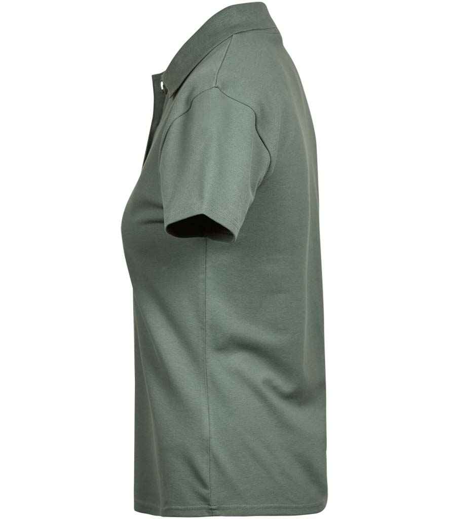 Tee Jays Ladies Luxury Stretch Polo Shirt | Leaf Green - Lancashire Teamwear