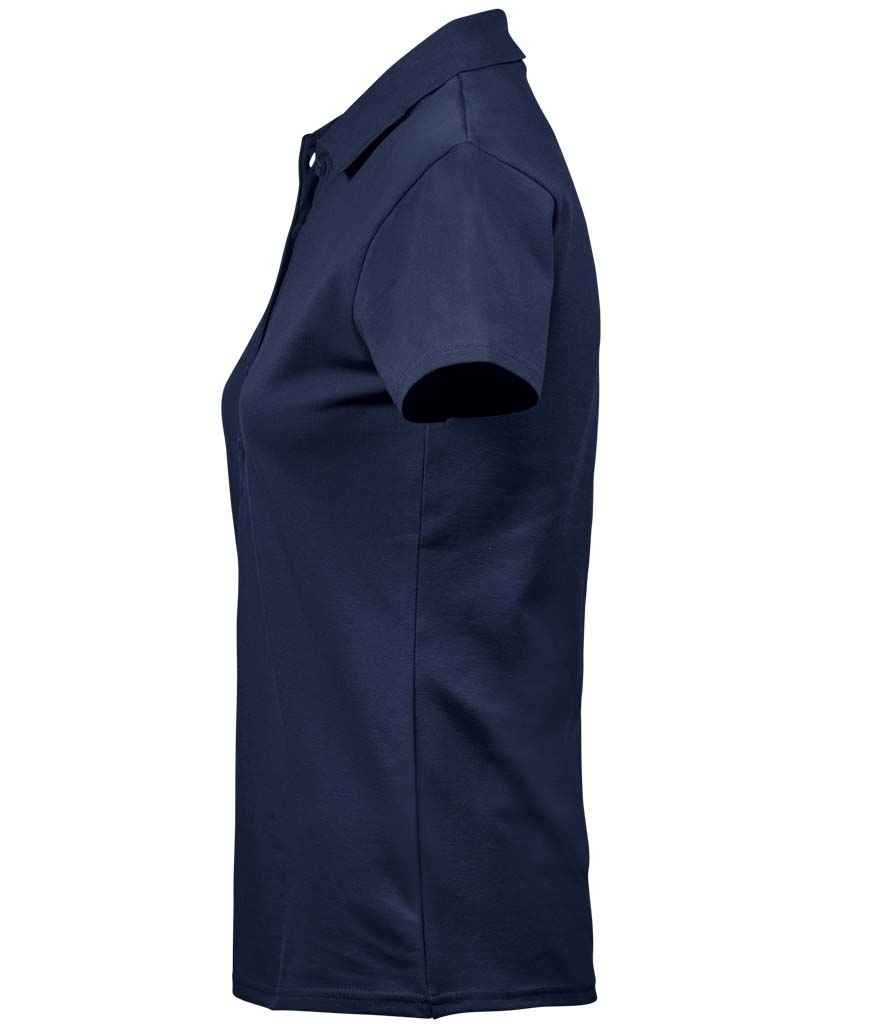 Tee Jays Ladies Luxury Stretch Polo Shirt | Navy - Lancashire Teamwear