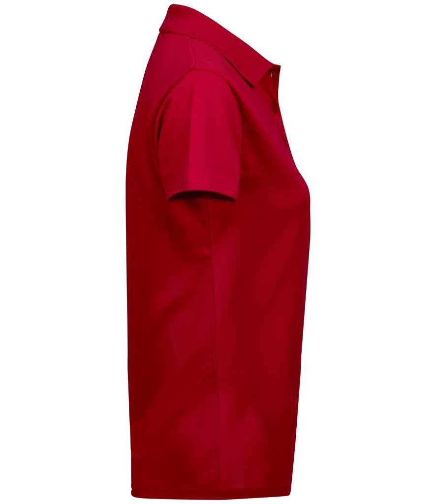 Tee Jays Ladies Luxury Stretch Polo Shirt | Red - Lancashire Teamwear