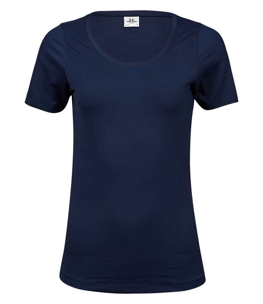 Tee Jays Ladies Stretch T-Shirt Navy
