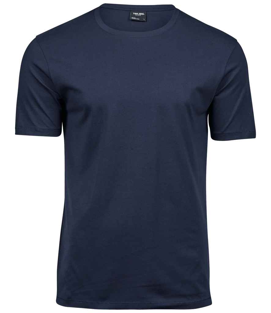 Tee Jays Luxury Cotton T-Shirt | Navy - Lancashire Teamwear