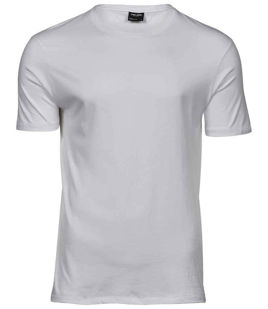 Tee Jays Luxury Cotton T-Shirt | White - Lancashire Teamwear