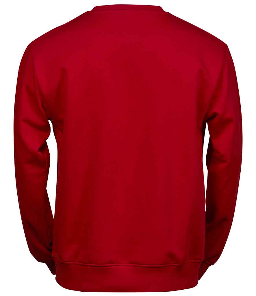 Tee Jays Power Organic Sweatshirt | Red - Lancashire Teamwear