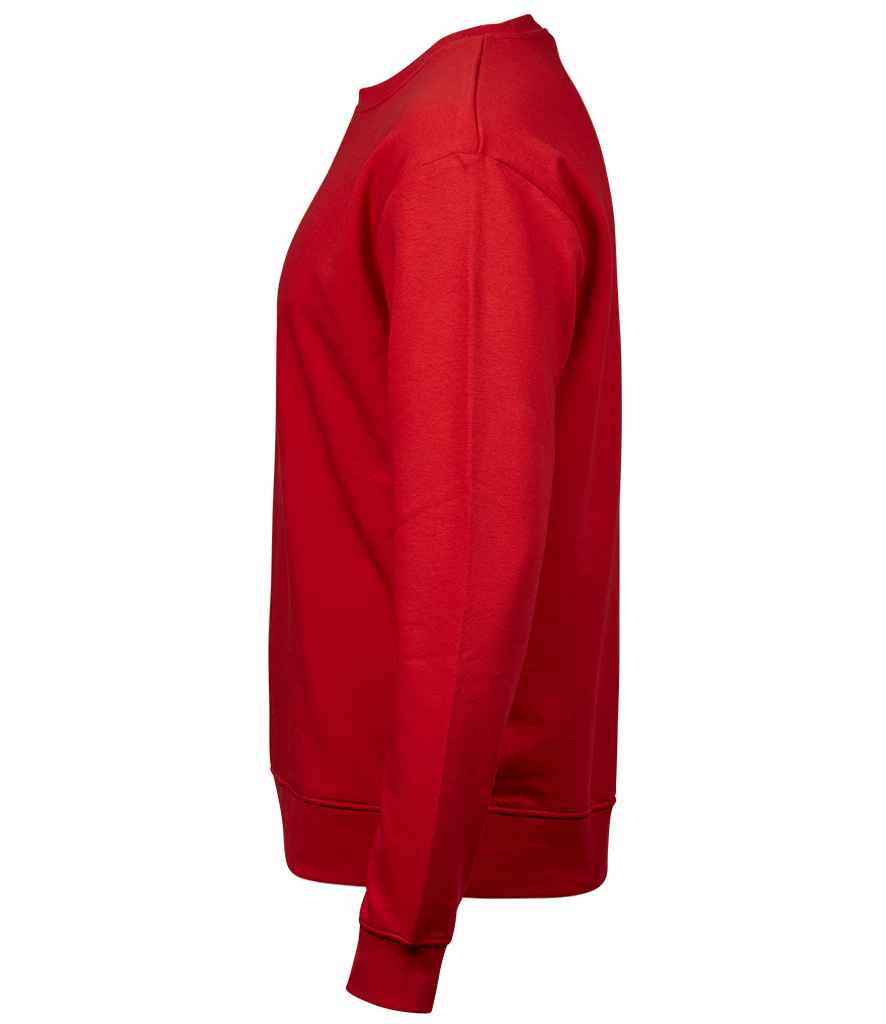 Tee Jays Power Organic Sweatshirt | Red - Lancashire Teamwear