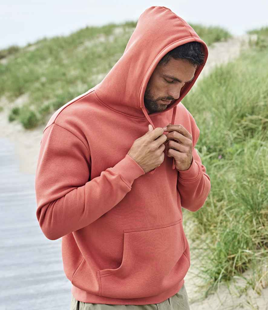 Tee Jays Unlabeled Hooded Sweatshirt | Cranberry - Lancashire Teamwear