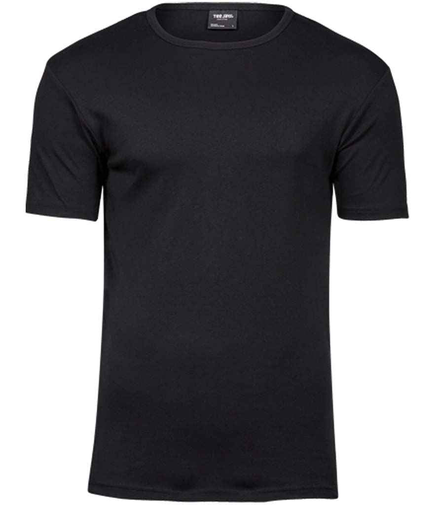 Tee Jays Interlock T-Shirt | Black Black