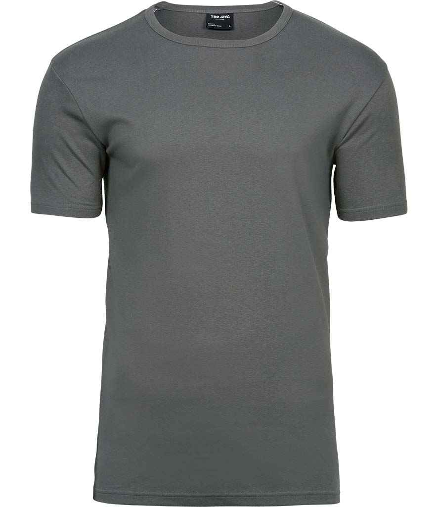 Tee Jays Interlock T-Shirt | Powder Grey Powder Grey
